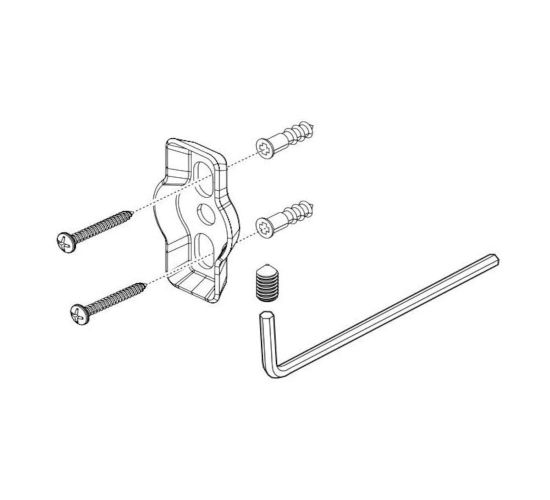 Picture of RP100077 MOUNTING BRACKET WITH SCREW