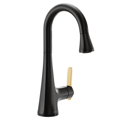 Picture of S6235BL 1HND H/ARC P/D BAR FCT MA/BK