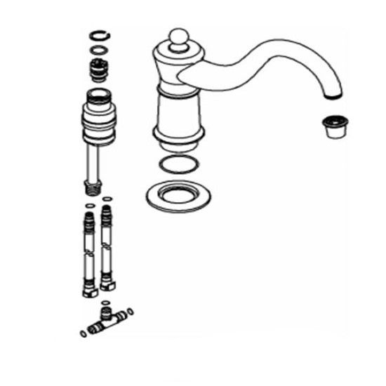 Picture of 1119367-VF KIT SPOUT KITCHEN W/DIVERTER
