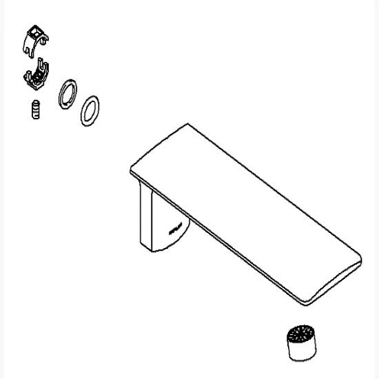 Image sur C++ 1101469-CP BEC ROBINET MUR ASS