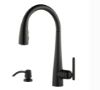 Picture of GT529SMB LLC LITA PD KITCH FAUCET MA/BLK
