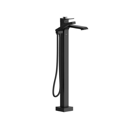 Picture of ZO39BK-SPEX SGL HOLE FCT FLOOR-MOUNT TUB