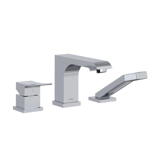 Picture of ZO10BKEX 3PC DECKMOUNT TUB FILL W/HS PEX