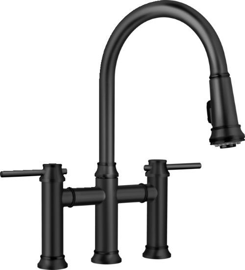 Picture of 443024 EMPRESSA BRIDGE 1.5GPM MATTE BLCK
