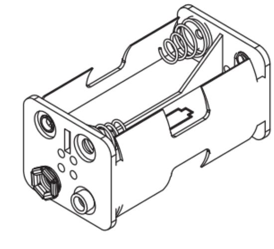 Picture of 061255A BATTERY HOLDER - SQUARE 4-AA