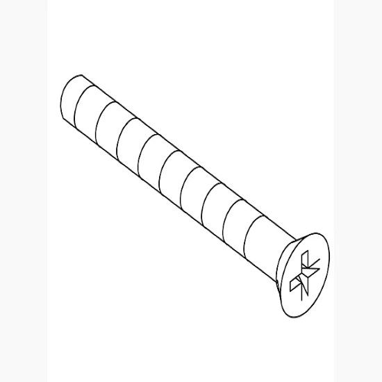 Picture of 1048476 SCREW M4X60MM COUNTERSUNK