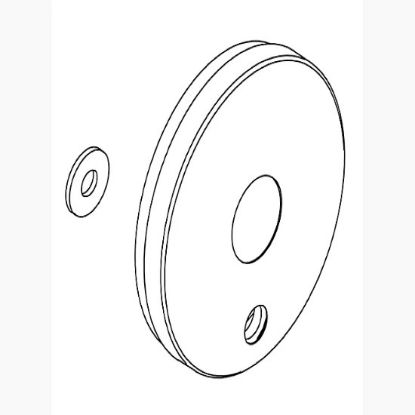 Picture of 1012573-CP FACEPLATE W/DIV KIT