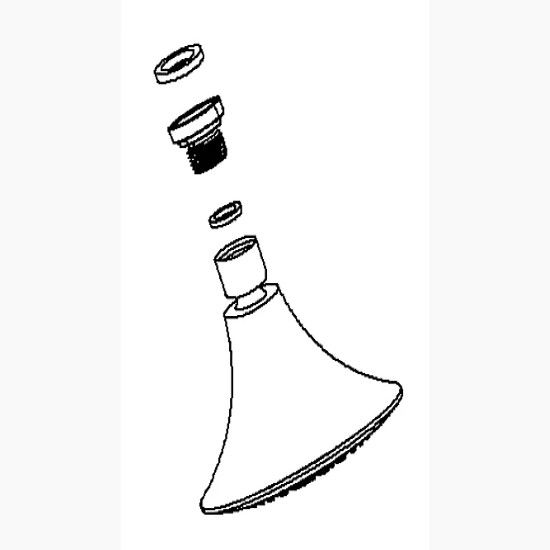 Picture of 1153445-CP SHOWERHEAD/ARM ADAPTER KIT