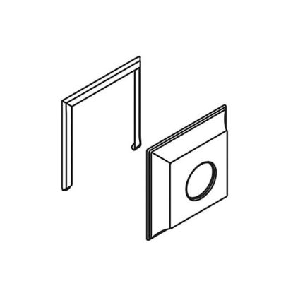 Picture of 1086731-CP FACE PLATE ASSY B&S SQUARE