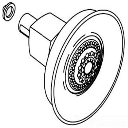 Picture of 1049313-CP SHOWERHEAD ASSEMBLY