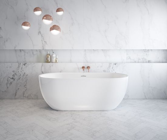 Picture of 106878000001000 TOSCA 6732 FS TUB WHI