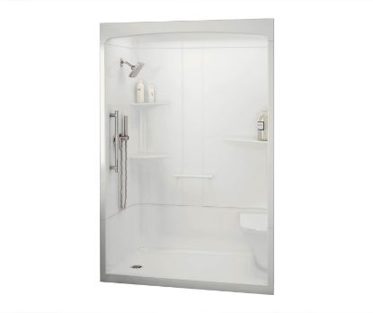 Picture of 107002SNC000001 60X34 SECT SHOWER WHI