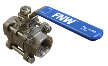 Picture of 1-1/4 SS 1000# THRD 3PC FP BV LL