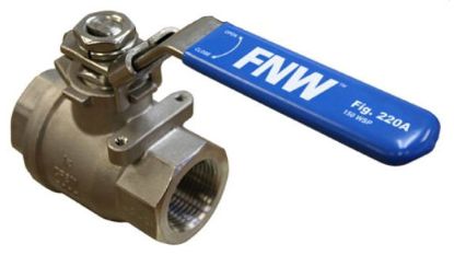 Picture of 1/4 SS 2000# THRD 2PC FP BV LL