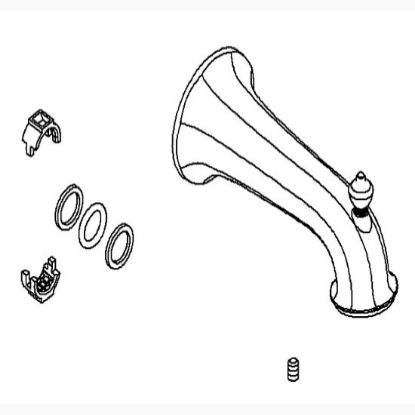 Picture of 1097031-2BZ SPOUT ASSEMBLY