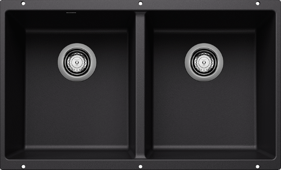 Picture of 402653 BLANCO PRECIS U 2 COAL BLACK