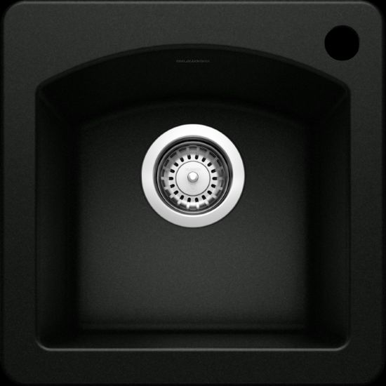 Picture of 402624 BLANCO DIAMOND MINI COAL BLACK