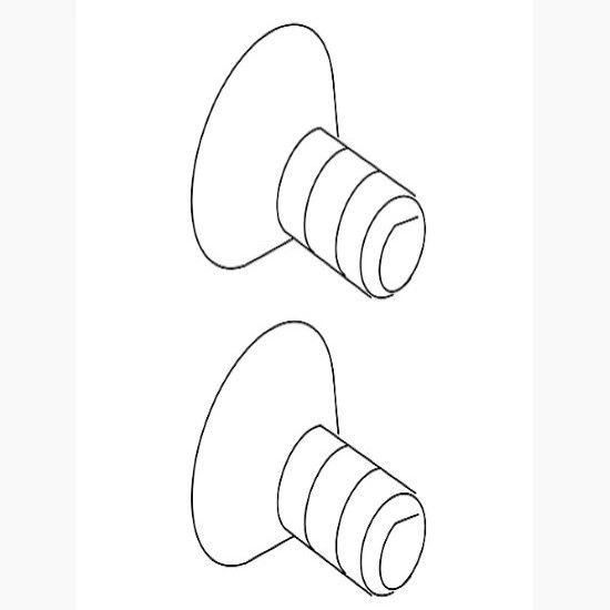 Image sur 1071848 VIS #4-40X.25 ENCASTRE