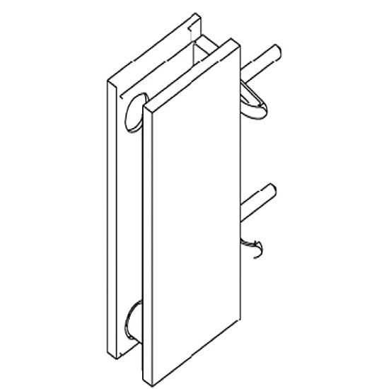 Picture of 1067115-CP WALL BRKT SERVICE KIT - BL TR