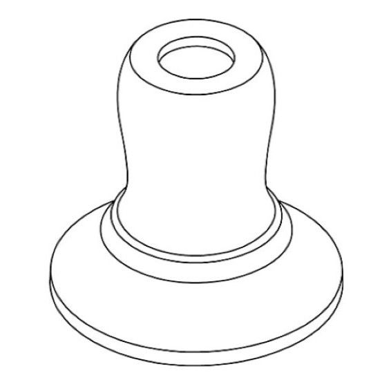 Picture of 1033745-BRZ BONNET HANDLE