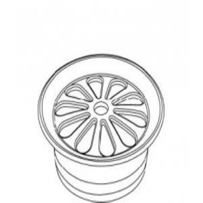 Picture of 1032256-CP TRIM RING GRID DRAIN