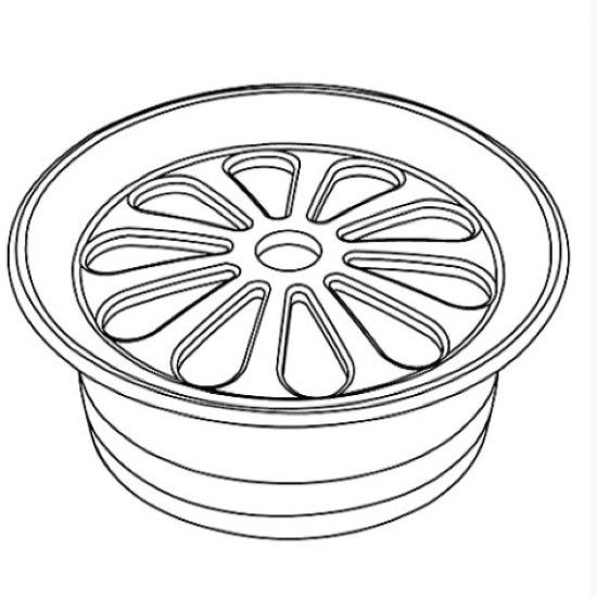 Picture of 1032256-2MB TRIM RING GRID DRAIN