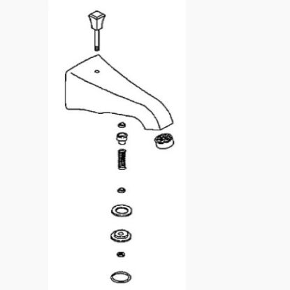 Picture of 1021950-AF SPOUT KIT DIV