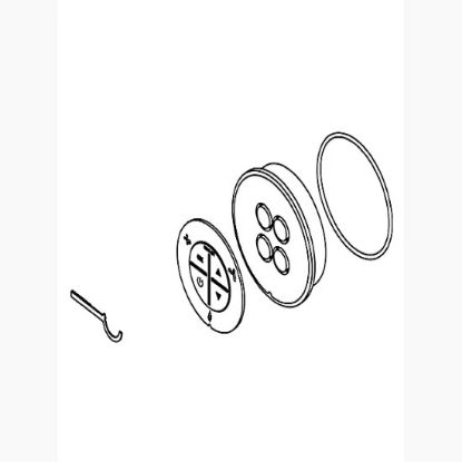 Picture of 1020678-A-0 COVER/CB ASSY CORE W/NECK