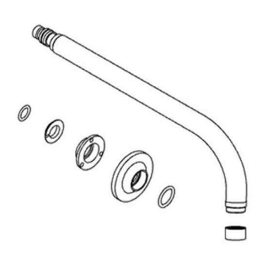 Picture of 1017527-BN SPOUT & HARDWARE 6 SUB-ASSY