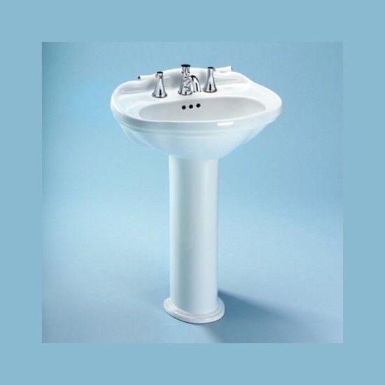 Picture of PT75401 WHITNEY PED LEG ONLY COT/WHITE