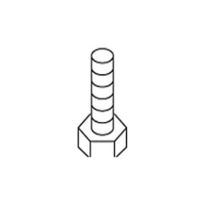 Image de 1011110 BOULON HEX METRIQUE