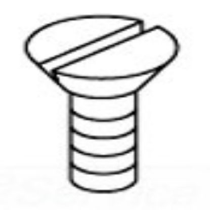 Picture of 1010880 SCREW FLATHEAD