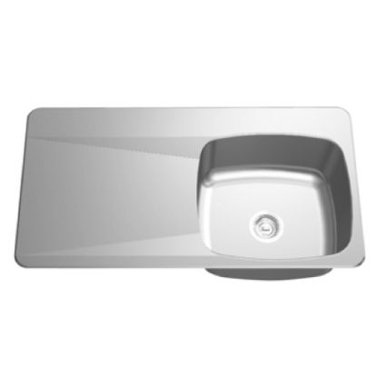 Picture of LBSDBL6810-316P-1-1 SGL BOWL LH COM