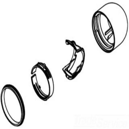 Picture of C++ 141797 DOME KIT CHROME