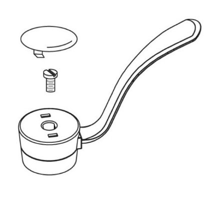 Picture of 93380 SINK HANDLE LEV KIT CHR