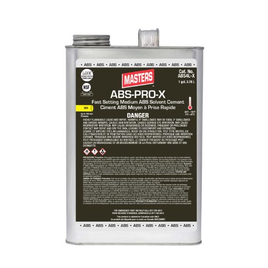 Picture of ABS4L-X 3.78L ABSPRO-X MED FAST SET YELL