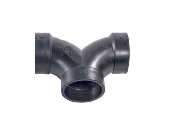 Picture of 1-1/2X90DEG ABS DWV HXH DOUBLE ELBOW