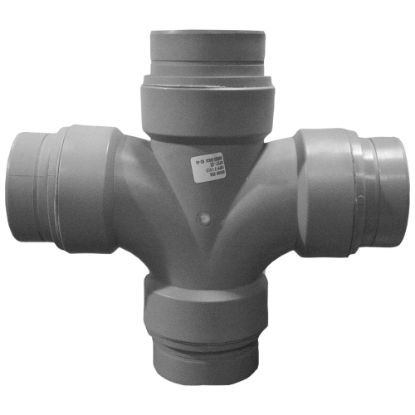 Picture of 710032 1-1/2" DBL SANITARY TEE NH BLUE