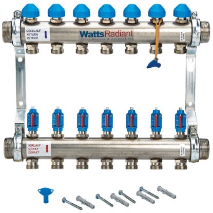 Picture of D3807607SS 1-1/2 SS HI-FLW MAN 7LOOP
