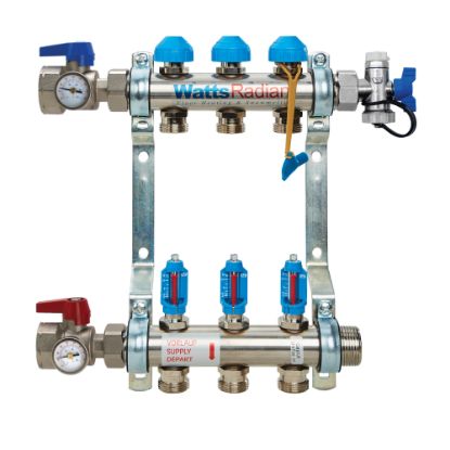 Picture of D3803003SSKIT 1" FLOWMET MAN SS M-3