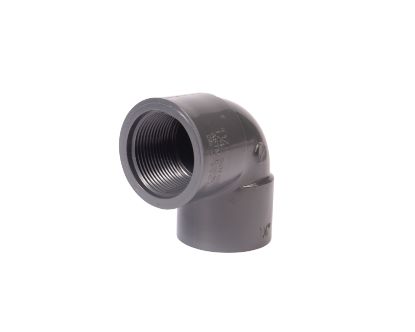 Picture of 11/4" X 90D PVC 80 ELBOW SWXFPT