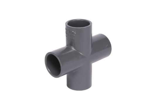 Image sur 1-1/4" CROIX COLLE - PVC CED 40