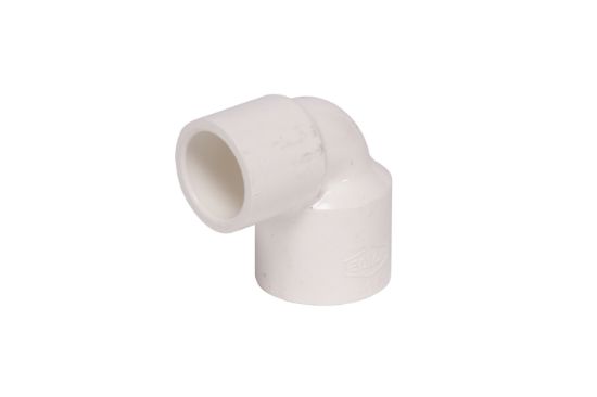 Image sur 1" X 3/4 X 90D PVC 40 COUDE RED FXF BLA