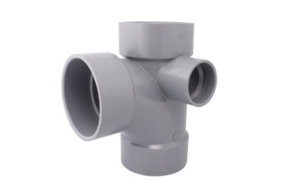 Picture of 3 X 3 X 3 X 1-1/2" PVC XFR RH INLET TY