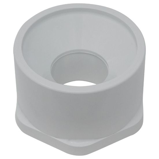 Image sur P++ 12"X4" PVC 40 REDUCT. MXF BLANC FAB