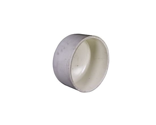 Picture of 10" PVC 40 SW CAP WHITE FAB