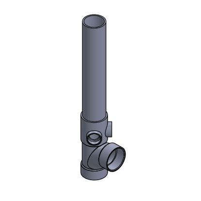 Picture of 3 X 1-1/2" PVC XFR HXSPXH SGL APT FTG