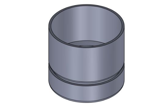 Picture of 10" PVC XFR SLIP CAP H