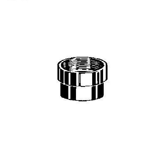 Picture of 1-1/4 ABS DWV SPGXFPT C/O ADAPTER L/PLUG
