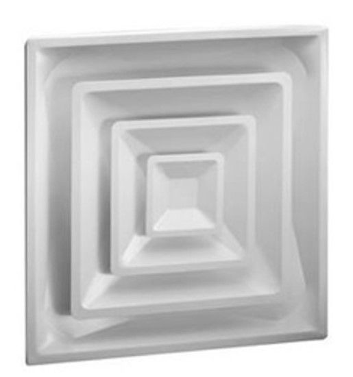 Picture of DF32406 3CONES STEEL DIFFUS 24X24 6" WHI